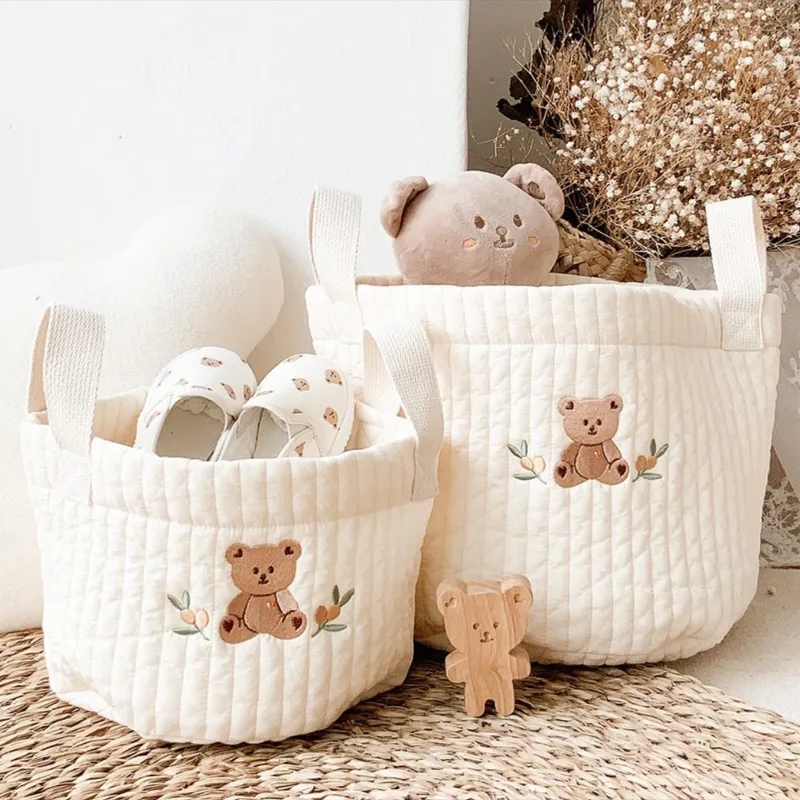 Diaper Bag Backpack - INS Baby Taschen Nette Bär Stickerei