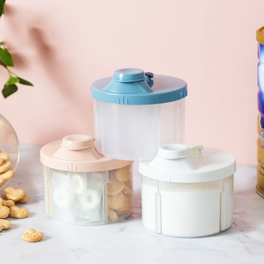 Baby Products Distributor - 4-Fächer-Aufbewahrungsbox für Babynahrung, Milchpulver für Neugeborene,