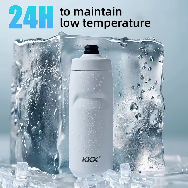 Portable Bottle Warmer - KKX 6-lagige, warme, isolierte Fahrrad-Wasserflasche, 550
