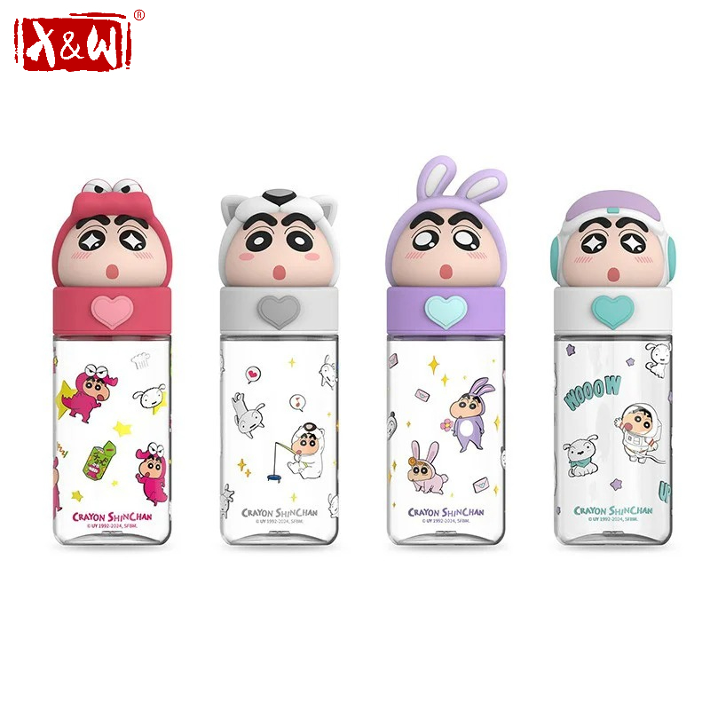 Portable Bottle Warmer - X&W Crayon Shin-Chan 500ml Kinder-Wasserflasche aus