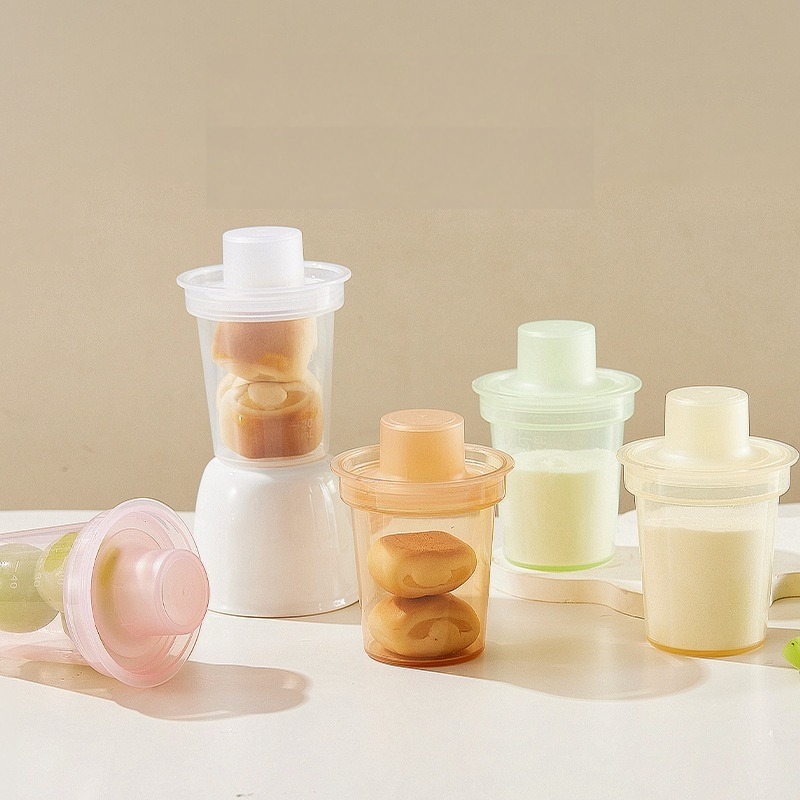 Baby Products Distributor - Tragbarer Babynahrungsspender, Auslaufsicher und Feuchtigkeitsbeständig, Reise-Portionsbox,