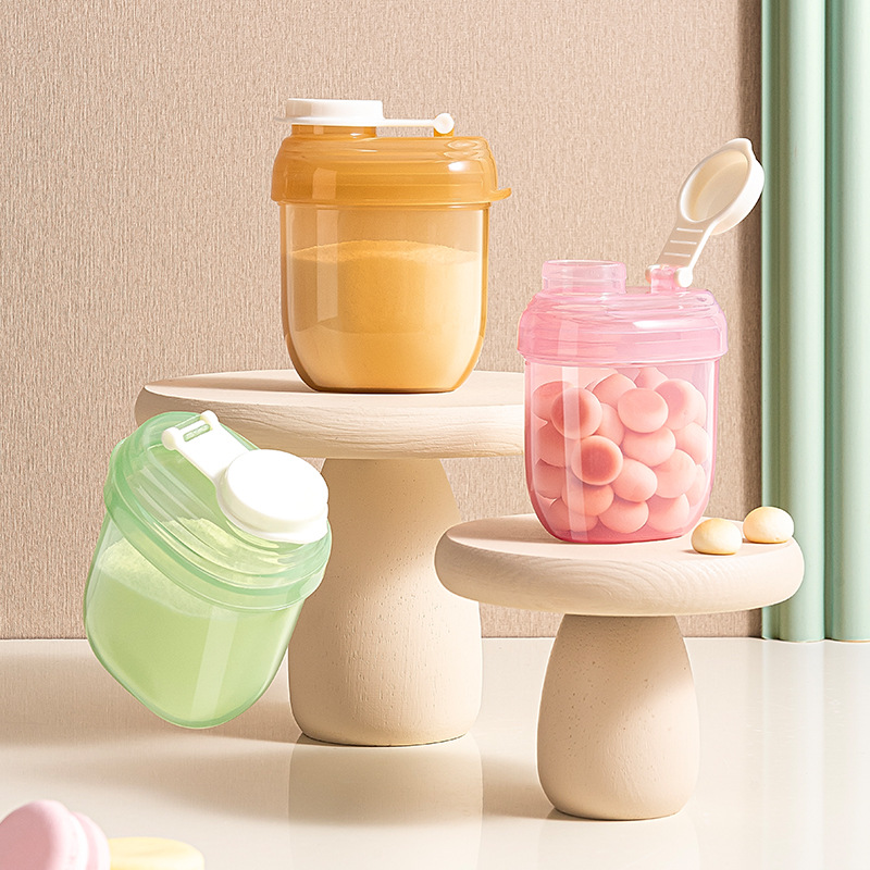 Baby Products Distributor - Babynahrungsspender, Tragbares Ein-Mahlzeiten-Ein-Fach-Design, Auslaufsichere Versiegelung, Kleine