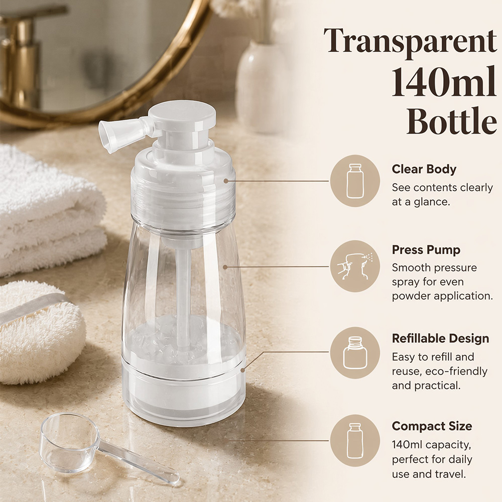 140ml Sprühflasche mit Druckme – Baby Products Distributor Bewertung und Preis