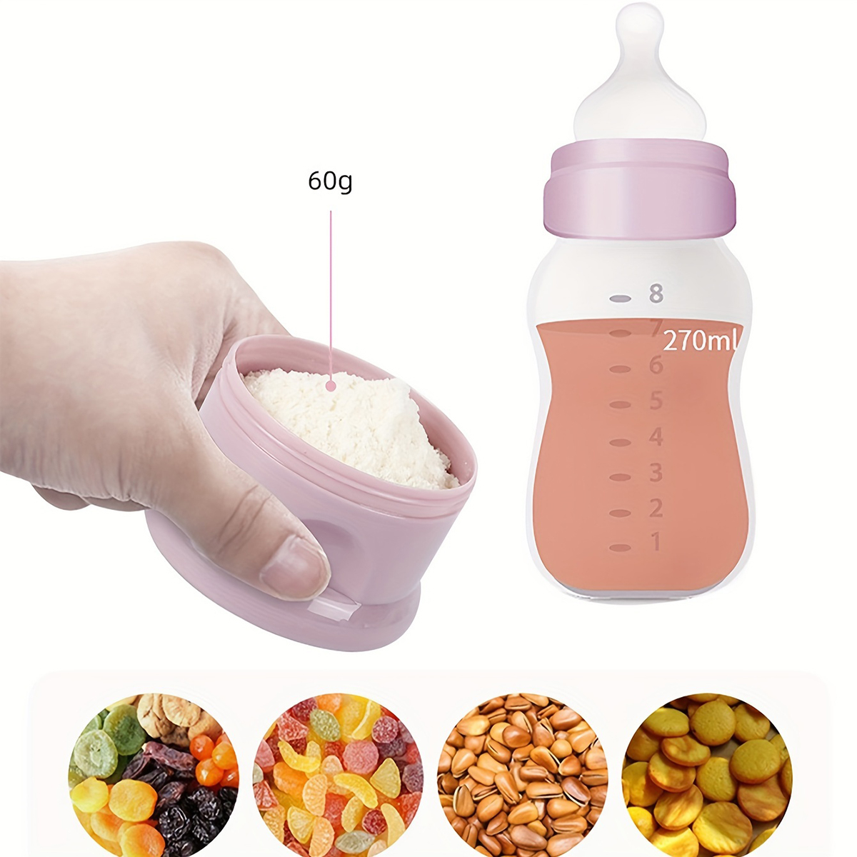 Baby-Milchpulverbehälter mit g – Baby Products Distributor Bewertung und Preis